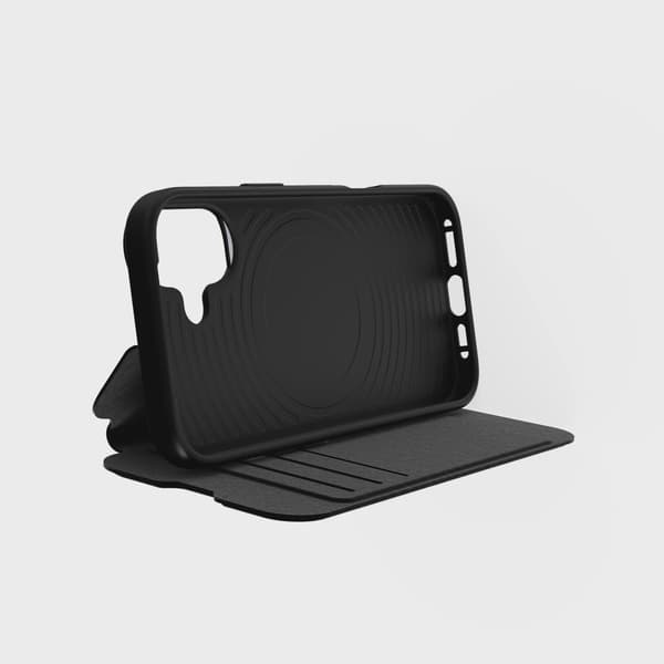 Tech21 Evo Lite Wallet iPhone 16 Svart