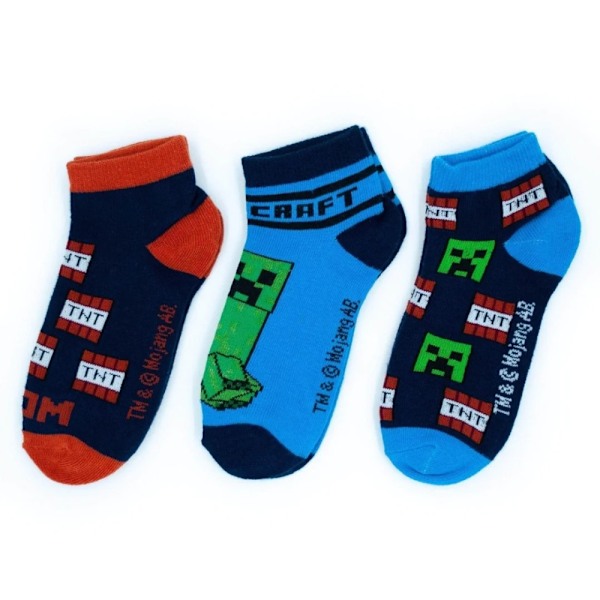 Minecraft Barnstrumpor / Strumpor för Barn - 3-Pack 23/26