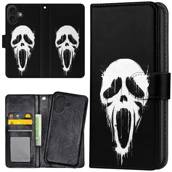 iPhone 17 - Lompakkokotelo/Kuoret Scream Ghostface