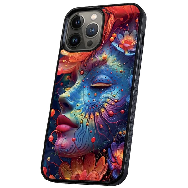 iPhone 14 Pro Max - Kuoret/Suojakuori Psychedelic