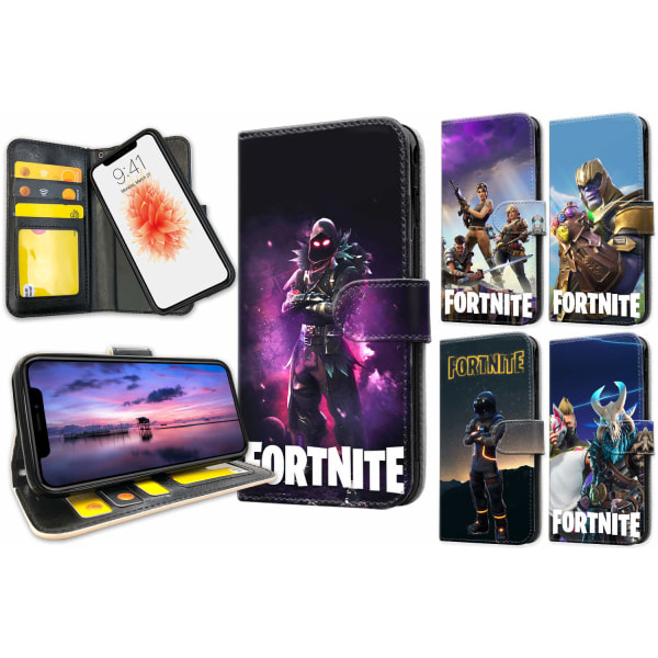 iPhone X/XS - Plånboksfodral/Skal Fortnite 28