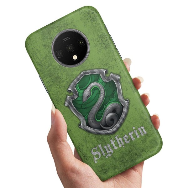 OnePlus 7T - Deksel/Mobildeksel Harry Potter Slytherin