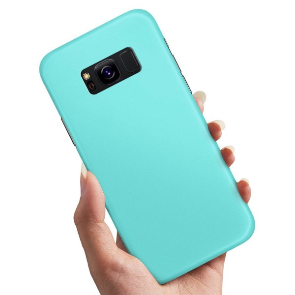 Samsung Galaxy S8 - Cover/Mobilcover Turkis Turquoise