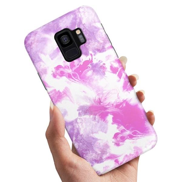 Deksel / Mobildeksel til Samsung Galaxy S9 - Marmor Multicolor