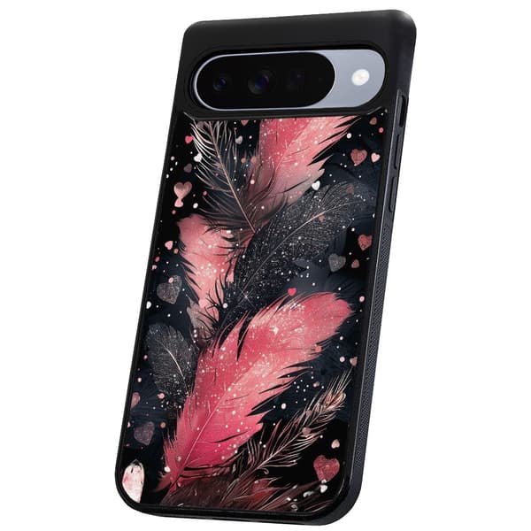 Google Pixel 10/10 Pro - Skal/Mobilskal Feathers