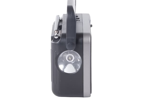 Radio portabel batteridriven FM AM Grey