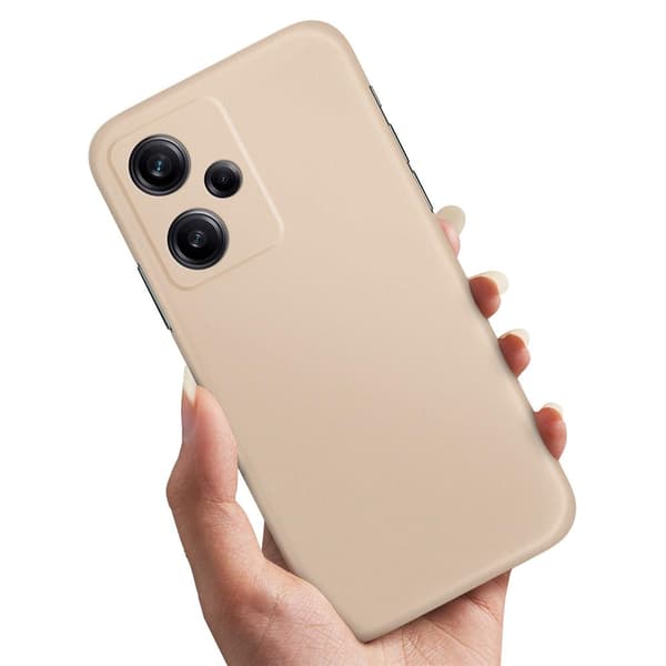 Deksel / Mobildeksel til Xiaomi Redmi Note 12 Pro 5G - Beige