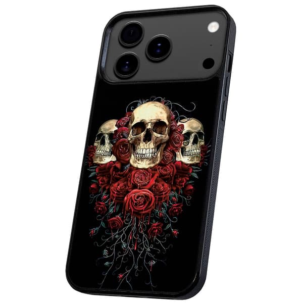 iPhone 17 / 18 Pro Max - Deksel/Mobildeksel Skulls