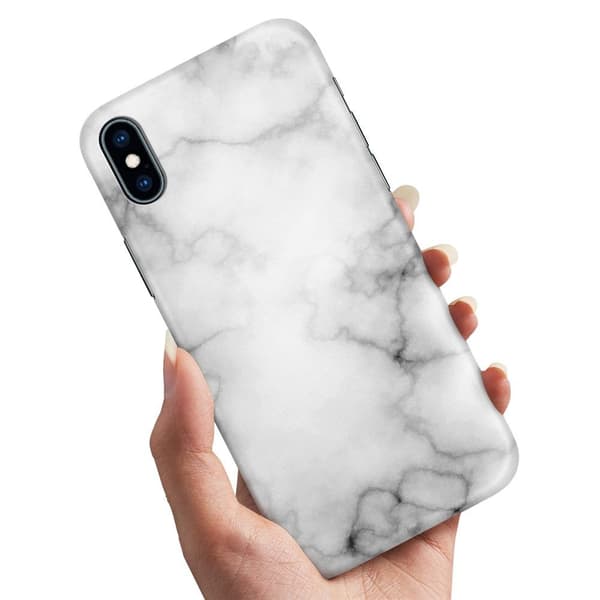 Skal / Mobilskal till iPhone XS Max - Marmor multifärg