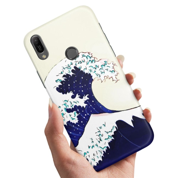 Huawei Y6 (2019) - Cover/Mobilcover Flodbølge