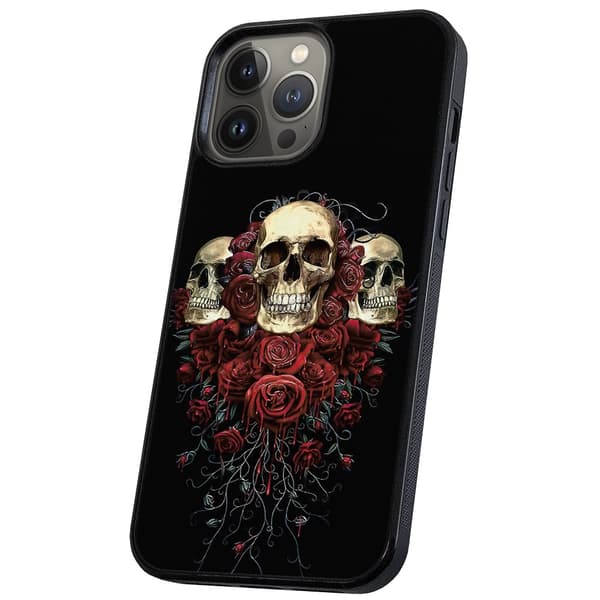 iPhone 16 Pro Max - Cover/Mobilcover Skulls