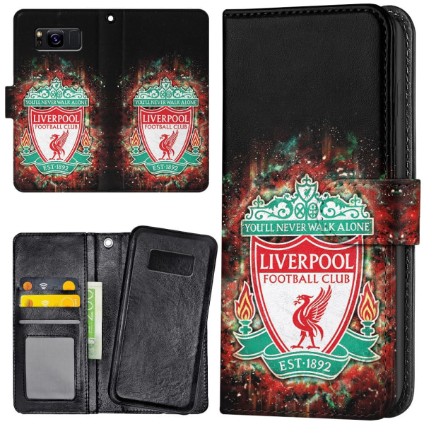 Samsung Galaxy S8 - Lompakkokotelo/Kuoret Liverpool