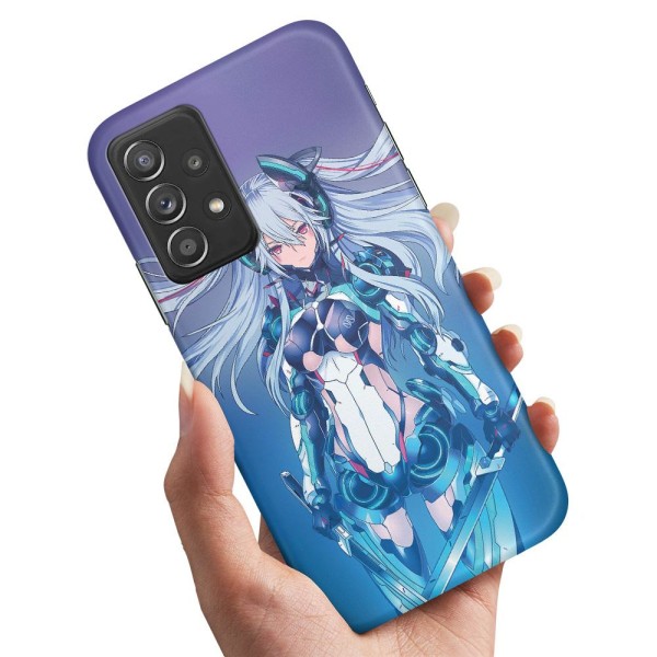 Samsung Galaxy A53 5G - Cover/Mobilcover Anime Multicolor