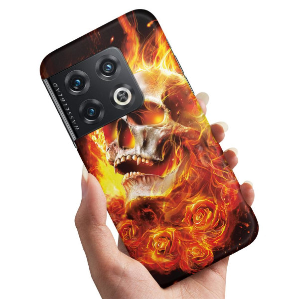 OnePlus 10 Pro - Cover/Mobilcover Burning Skull