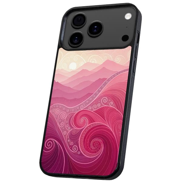 iPhone 17 Pro - Skal/Mobilskal Pink Hills