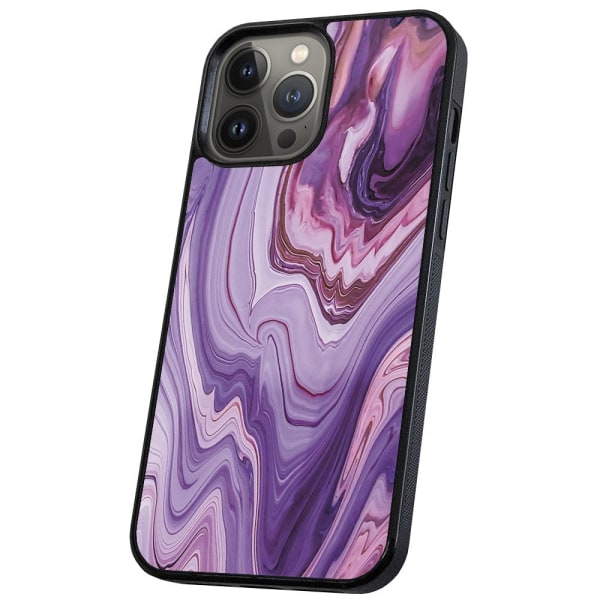 iPhone 13 Pro Max - Deksel/Mobildeksel Marmor Multicolor