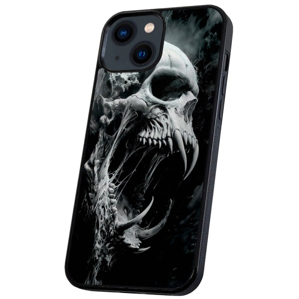 iPhone 14 - Deksel/Mobildeksel Skull