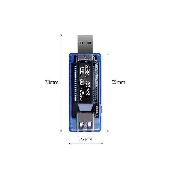 USB-testare - Voltmätare