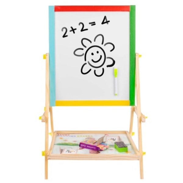 Whiteboard/Blackboard Tavle for Børn - Tosidet