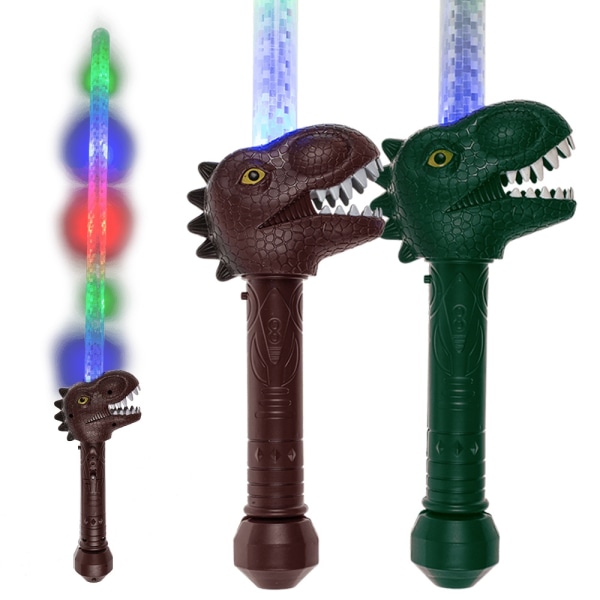 Lysesværd - Lysende Sværd / Lightsaber – Dinosaurie Multicolor