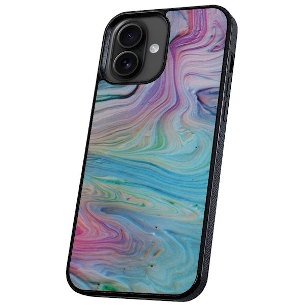 iPhone 16 Plus - Deksel/Mobildeksel Maling Mønster