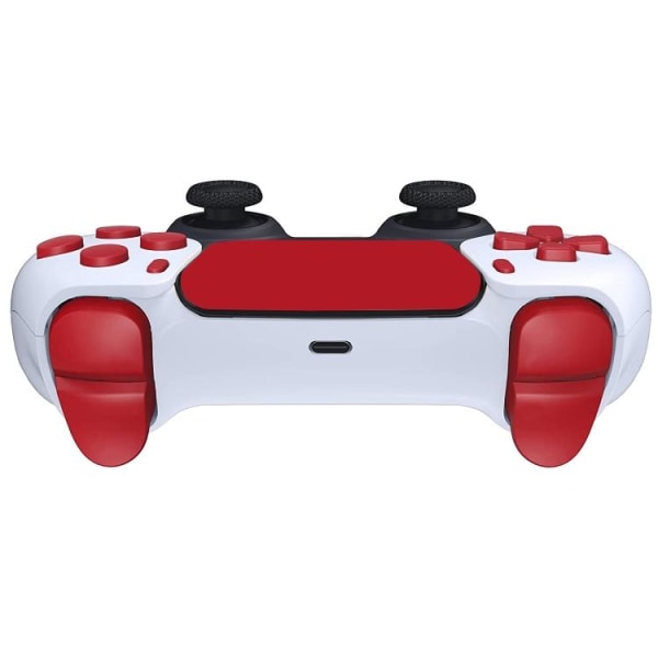 Knappar för PS5 Handkontroll / Kontroller - Ersättningsknappar Röd