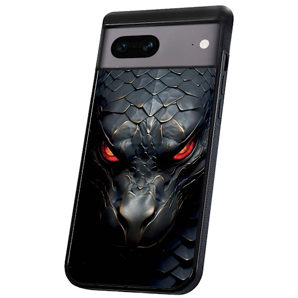 Google Pixel 7 - Deksel/Mobildeksel Snake