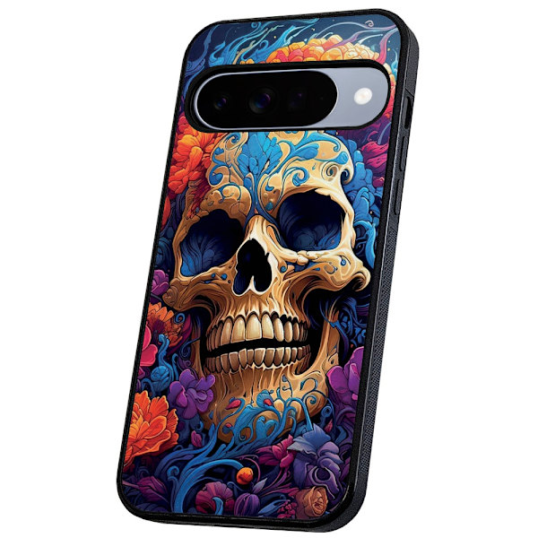 Google Pixel 10/10 Pro - Deksel/Mobildeksel Skull