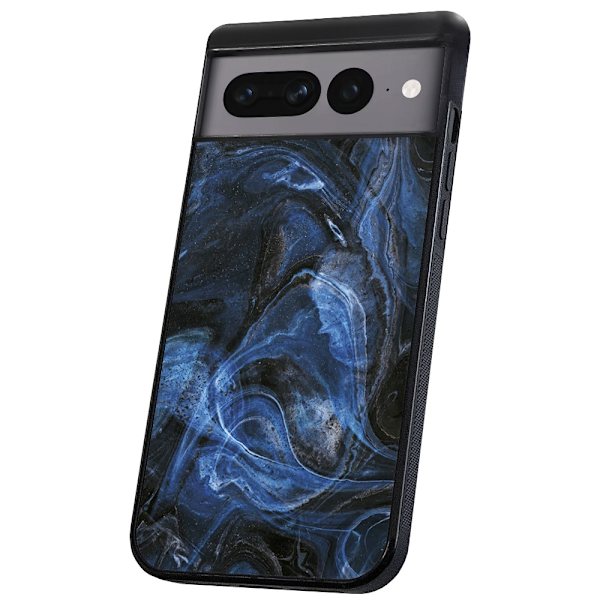 Google Pixel 7A - Deksel/Mobildeksel Marmor