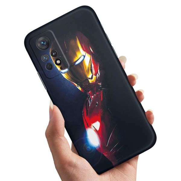 Xiaomi Redmi Note 11 Pro - Cover/Mobilcover Glowing Iron Man