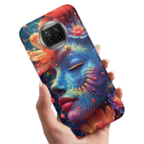 Xiaomi Mi 10T Lite - Cover/Mobilcover Psychedelic