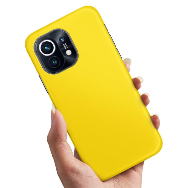 Deksel / Mobildeksel til Xiaomi Mi 11 - Gul Yellow