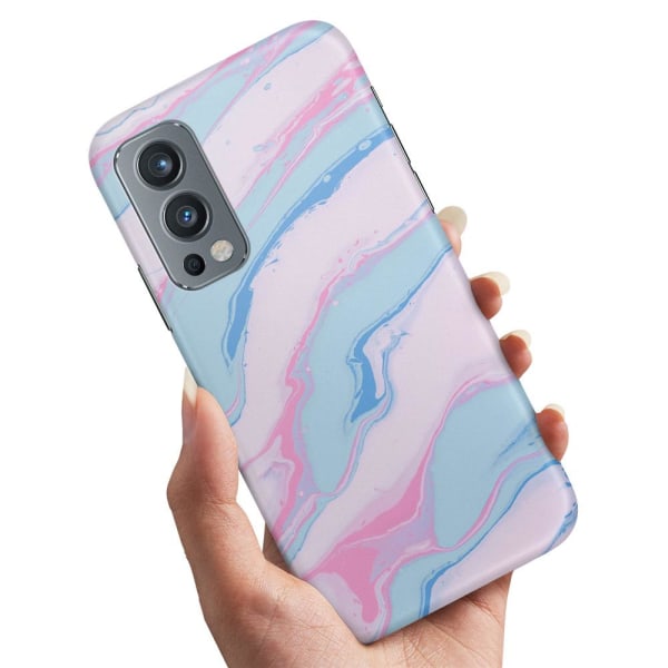 OnePlus Nord 2 5G - Deksel/Mobildeksel Marmor Multicolor