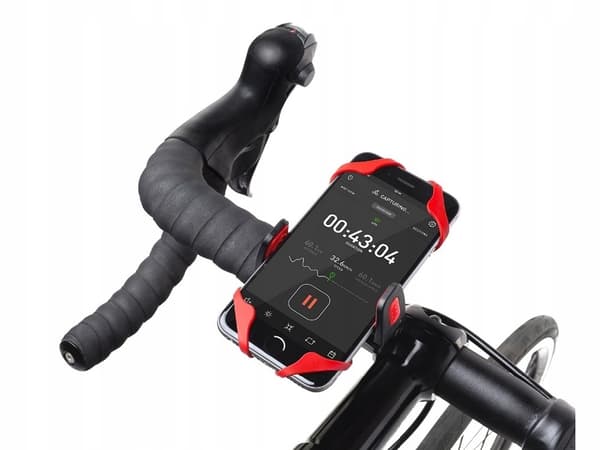 Mobilholder til Cykel - Universal – Justerbar Black