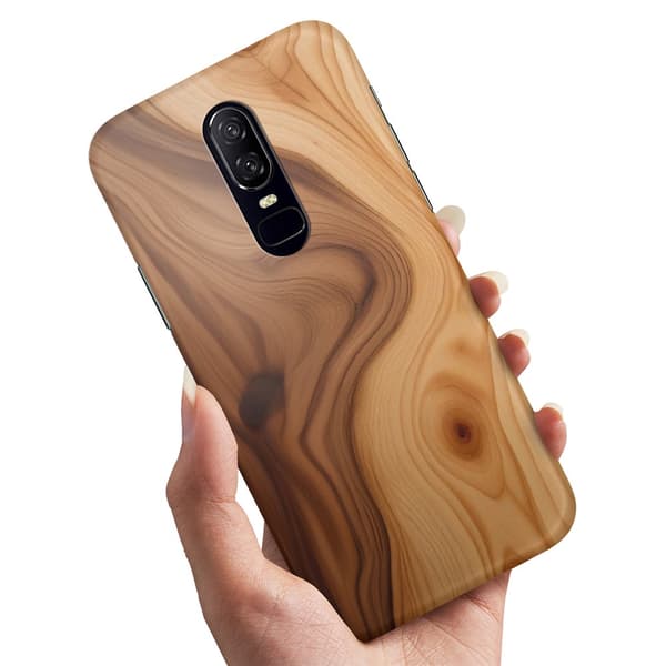 Deksel / Mobildeksel til OnePlus 8 - Wood