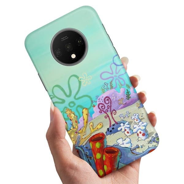 Deksel / Mobildeksel til OnePlus 7T - Svampebob