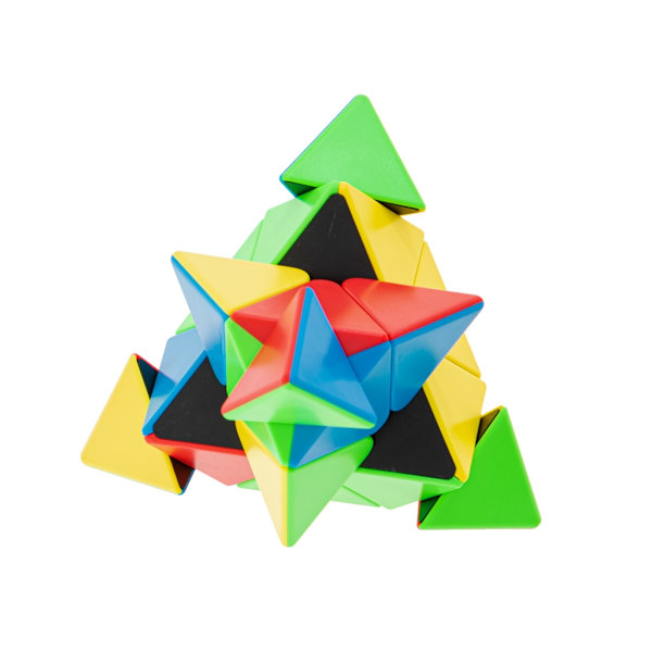 Pyraminx Triangelpussel – Logikpyramid