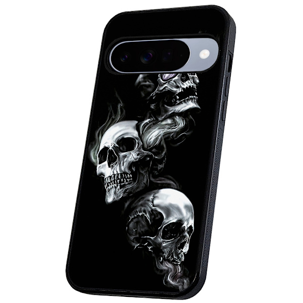 Google Pixel 10/10 Pro - Deksel/Mobildeksel Skulls