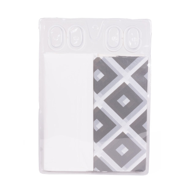 Duschdraperi 2-pack