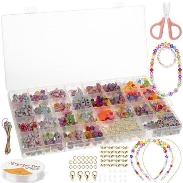 DIY Armbåndsett Perler - Lag dine egne armbånd