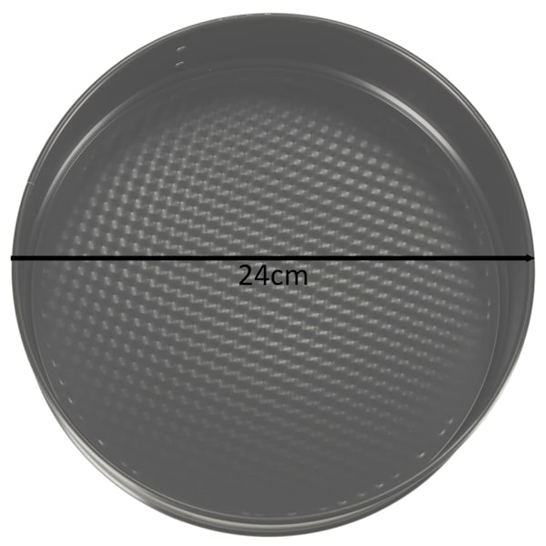 Rund Bakform - 24 cm - Avtagbar kant