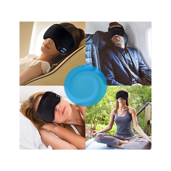 Ögonbindel för sovande bluetooth hörlurar mask