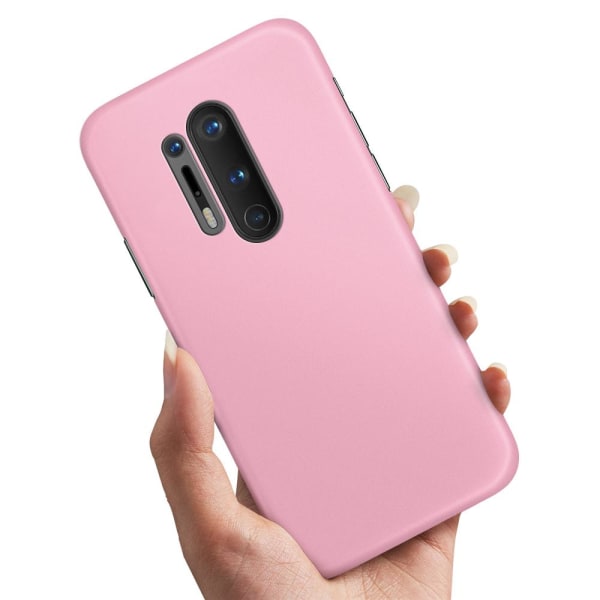 OnePlus 8 Pro - Cover/Mobilcover Lysrosa Light pink