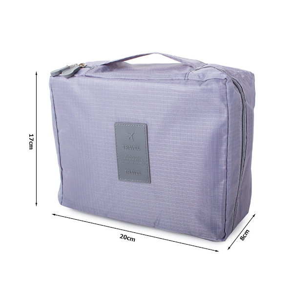 Sminkväska / Necessär / Toalettväska - Makeup Bag grå