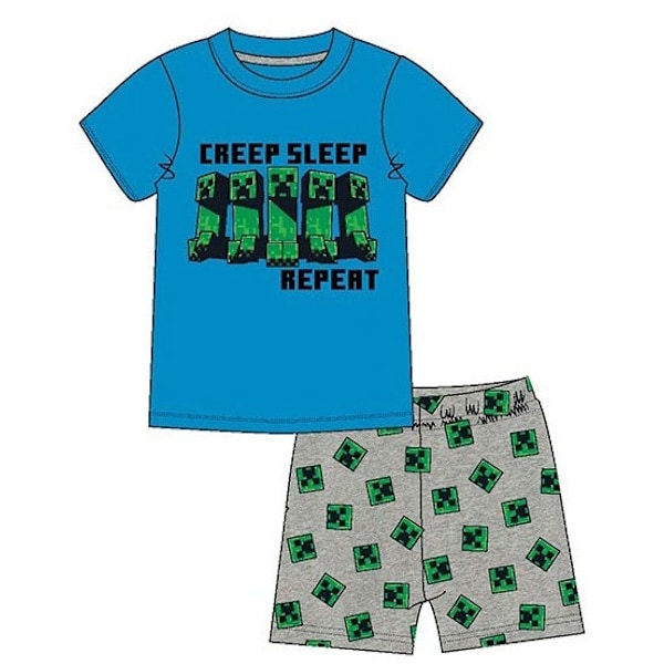 Minecraft Pyjamas för Barn 8 år