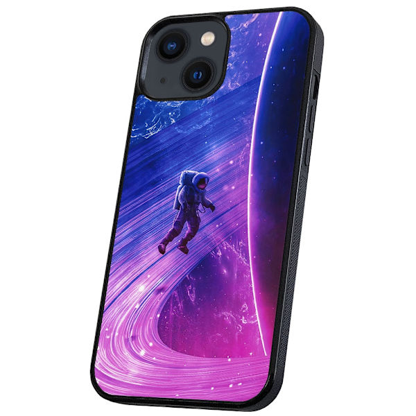 iPhone 14/15 Plus - Deksel/Mobildeksel Space