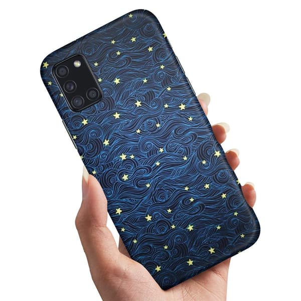 Deksel / Mobildeksel til Samsung Galaxy A31 - Stjernemønster