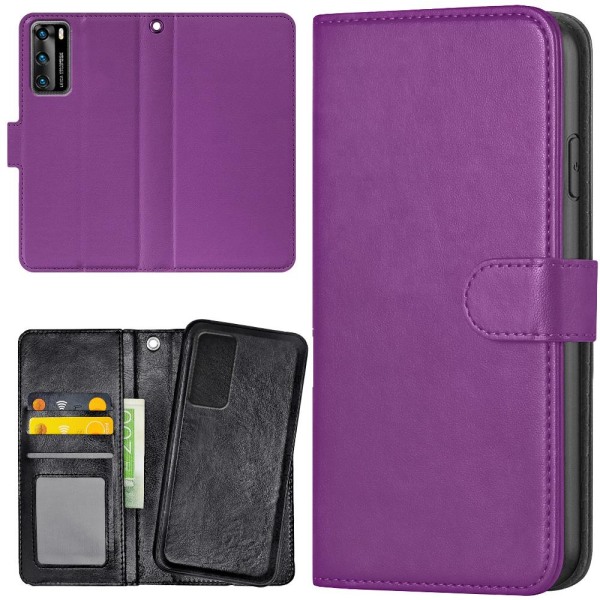 Huawei P40 Pro - Mobilcover/Etui Cover Lilla Purple