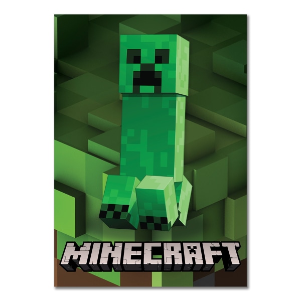 Minecraft skylt / Creeper  - Skyltar multifärg