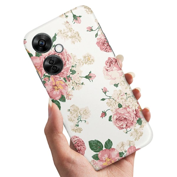 OnePlus Nord CE 3 Lite 5G - Skal/Mobilskal Retro Blommor